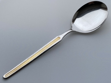 Wilkens - San Francisco - Edelstahl / Golddekor - versch. Besteckteile