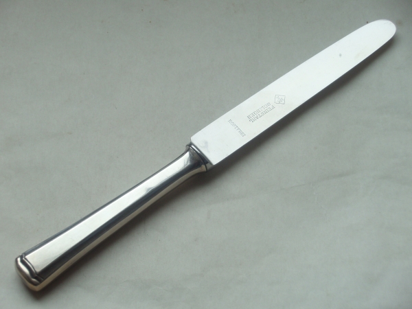 HMZ - unbekanntes Modell - versilbert - Tafelmesser