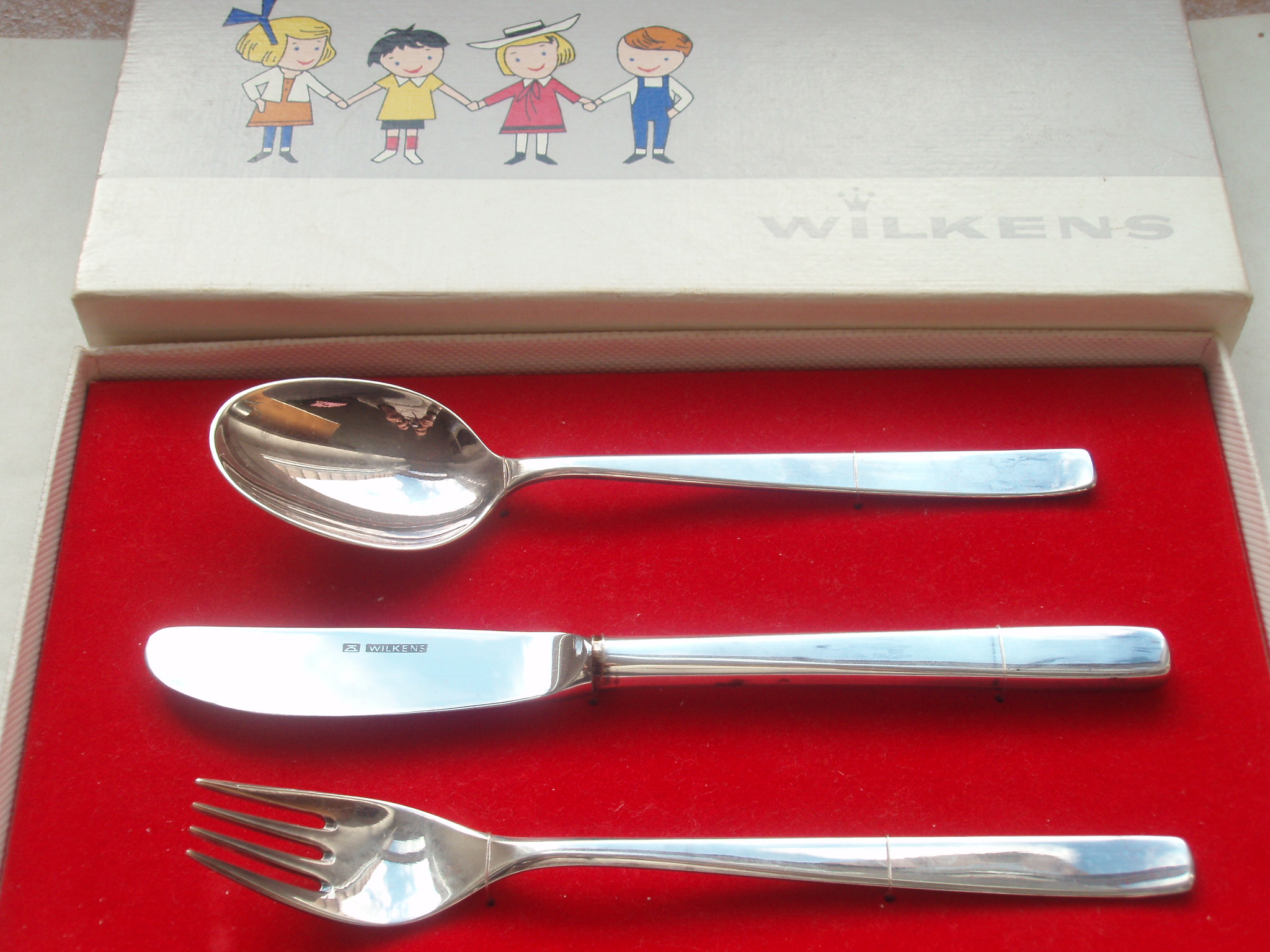 Online-Bestecke - Wilkens - Classic - echt Silber - Kinderbesteck